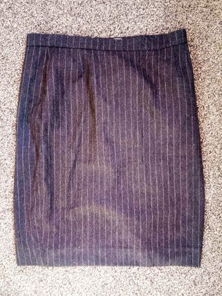 Gonna tubino vintage Marina Rinaldi lana italia