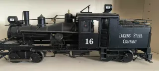 Locomotora Spectrum Heisler 16 Lukens Steel