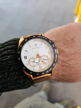 Orologio Maserati Oro Bianco