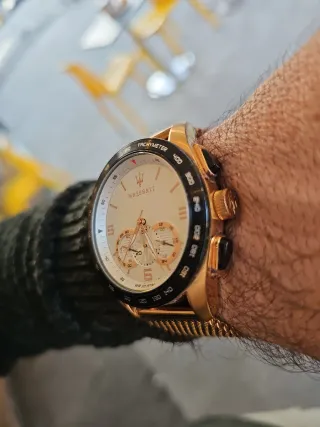 Orologio Maserati Oro Bianco