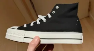 Botas Converse Lift HI Negras Talla 39.5