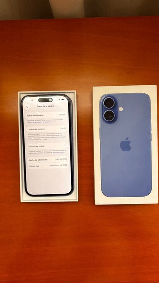 iPhone 16- 100% Batería