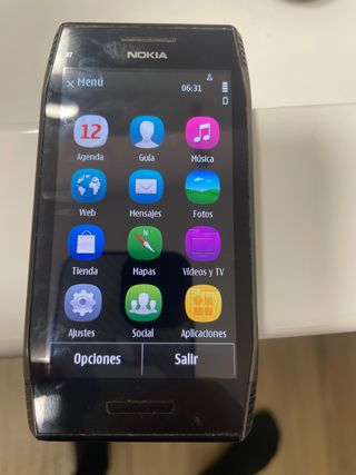 Móvil Nokia X7 Negro