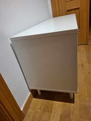 Banco zapatero IKEA MACKAPÄR blanco