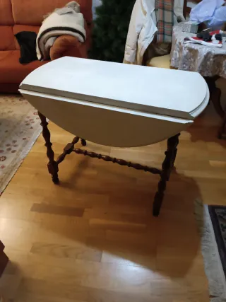 Mesa comedor patas madera torneadas