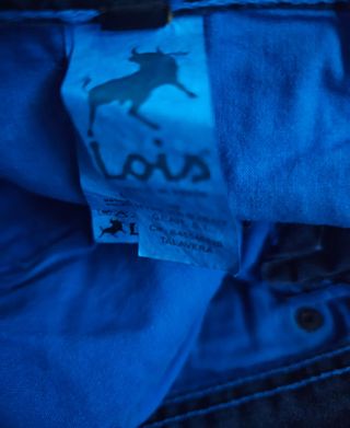 Pantalón Lois Azul Tejido Lyocell