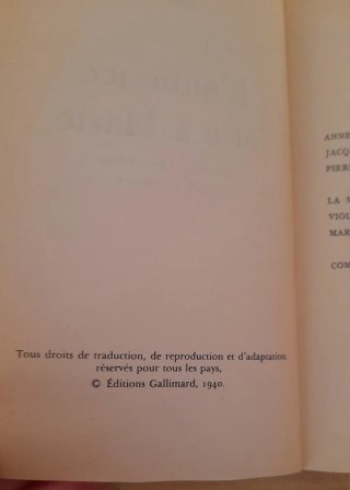 Libri Letteratura Francese Collez. Folio anni 70