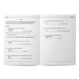 Libro de Use of English C1 de Cambridge