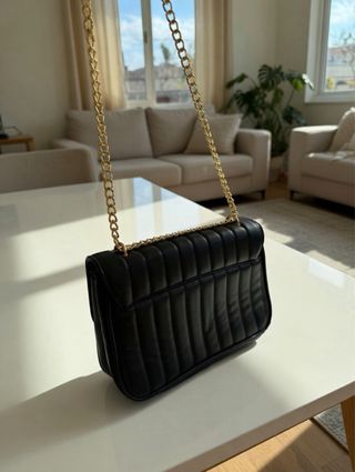 Borsa piccola donna con catena oro