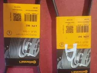 Correas Continental 4 PK 962 y 4 PK 841