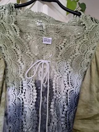 Kaftán túnica tie-dye