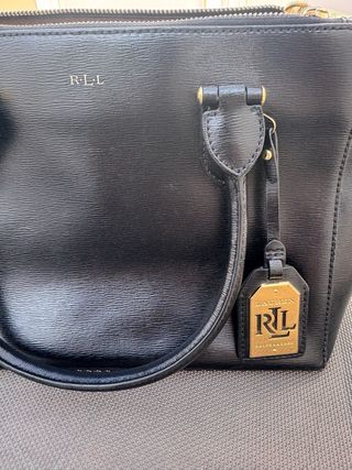 Bolso Negro Ralph Lauren