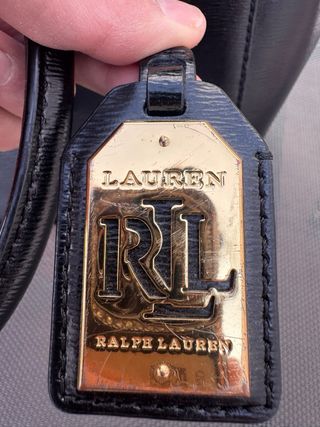 Bolso Negro Ralph Lauren