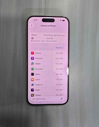 iPhone 15 Pro Max 256GB Plata