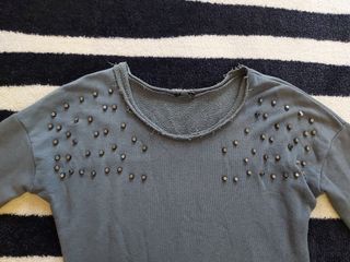 Tuta Tezenis Grigia con Borchie Taglia M/L