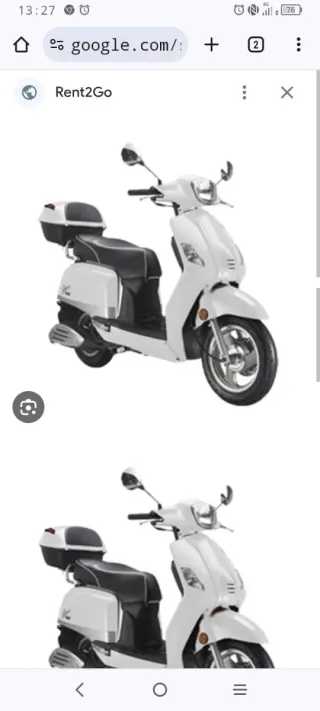 KSR motoRide Blanca Scooter Automática Urge venta