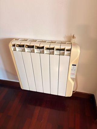 Radiador eléctrico beige