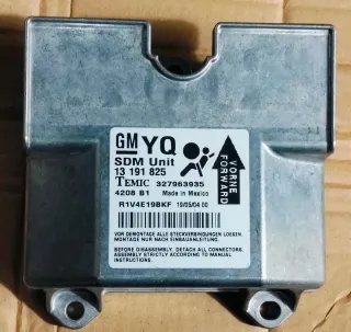 Centralita Airbag GM/YQ /13 191 825 Opel Astra H