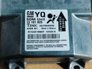Centralita Airbag GM/YQ /13 191 825 Opel Astra H