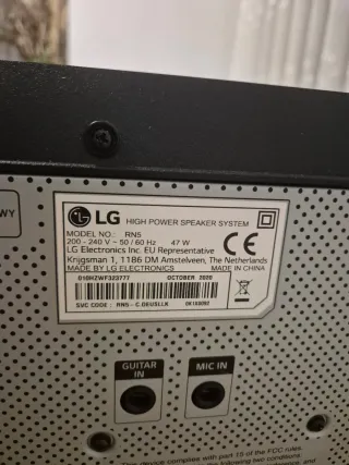 Torre de Sonido LG XBOOM 500W