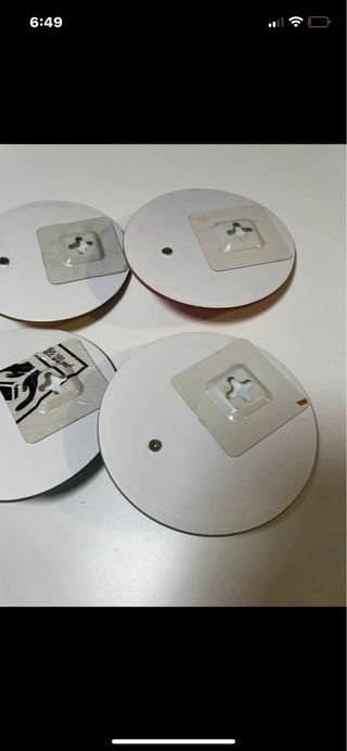 Lote 4 colgadores números