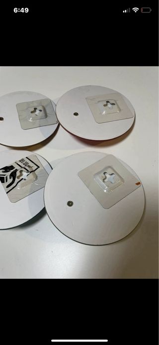 Lote 4 colgadores números