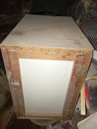 Cajón Transportín Perros Marrón/Blanco