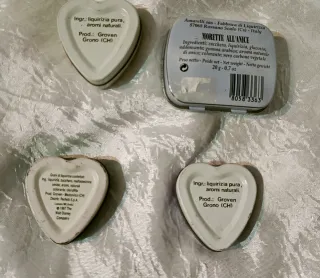 Scatoline Liquirizia Vintage - Set 4 Pezzi