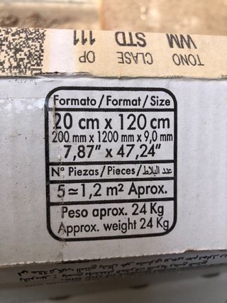 Suelo Porcelánico Efecto Madera