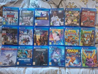 PlayStation4 + VR con mandos, juegos y guitarra