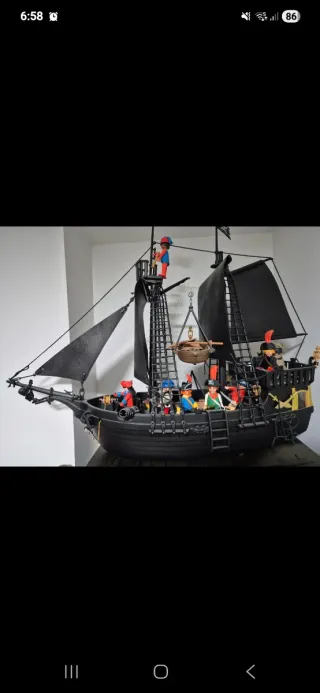 Barco Pirata Playmobil