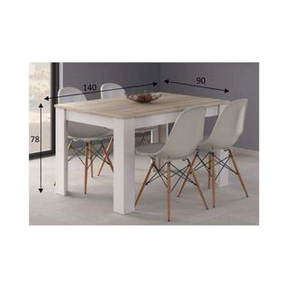 Mesa Comedor Madera desplegable