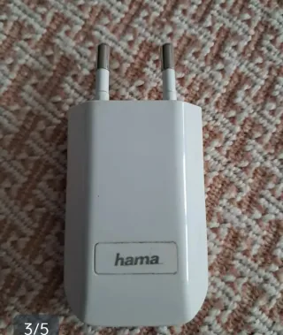 Cable Hama USB a Lightning Blanco