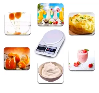 Bilancia Digitale Cucina Elettronica 1g - 7kg