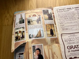 Marco Polo, album Figurine Panini 1982 completo
