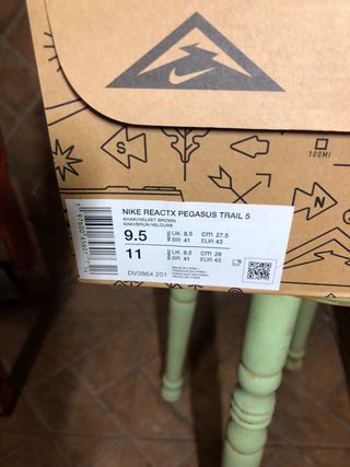 Nike Pegasus Trail 5 Marrón/Naranja Talla 43