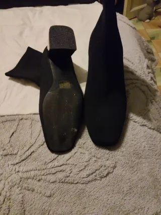 Botas elásticas mujer negras