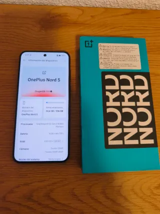 OnePlus Nord 5 Negro 256GB