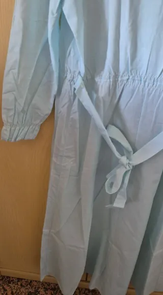 Camicia da notte azzurra manica lunga taglia 5