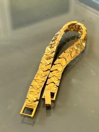 Braccialetto vintage oro