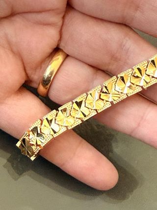 Braccialetto vintage oro