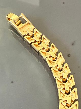 Braccialetto vintage oro