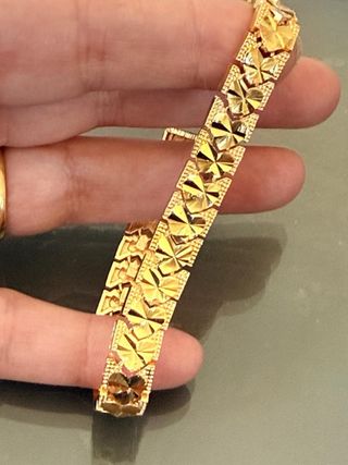 Braccialetto vintage oro