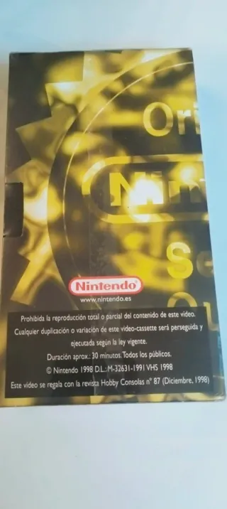 Cinta VHS Lo Mejor de Nintendo 64