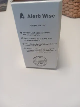 Baliza homologada con chaleco antireflectante