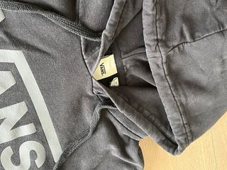 Felpa Vans Nera con Logo