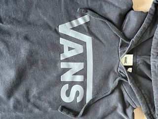 Felpa Vans Nera con Logo