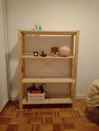 Estantería IVAR madera pino IKEA 89x30x124cm