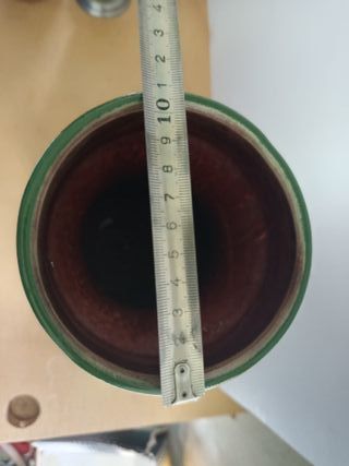 Jarrón Cerámica Vintage Alemania Grande