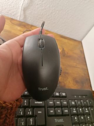 Teclado y Ratón Trust Negro